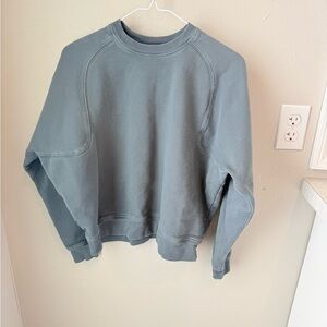 Girlfriend Collective Blue Sweatshirt